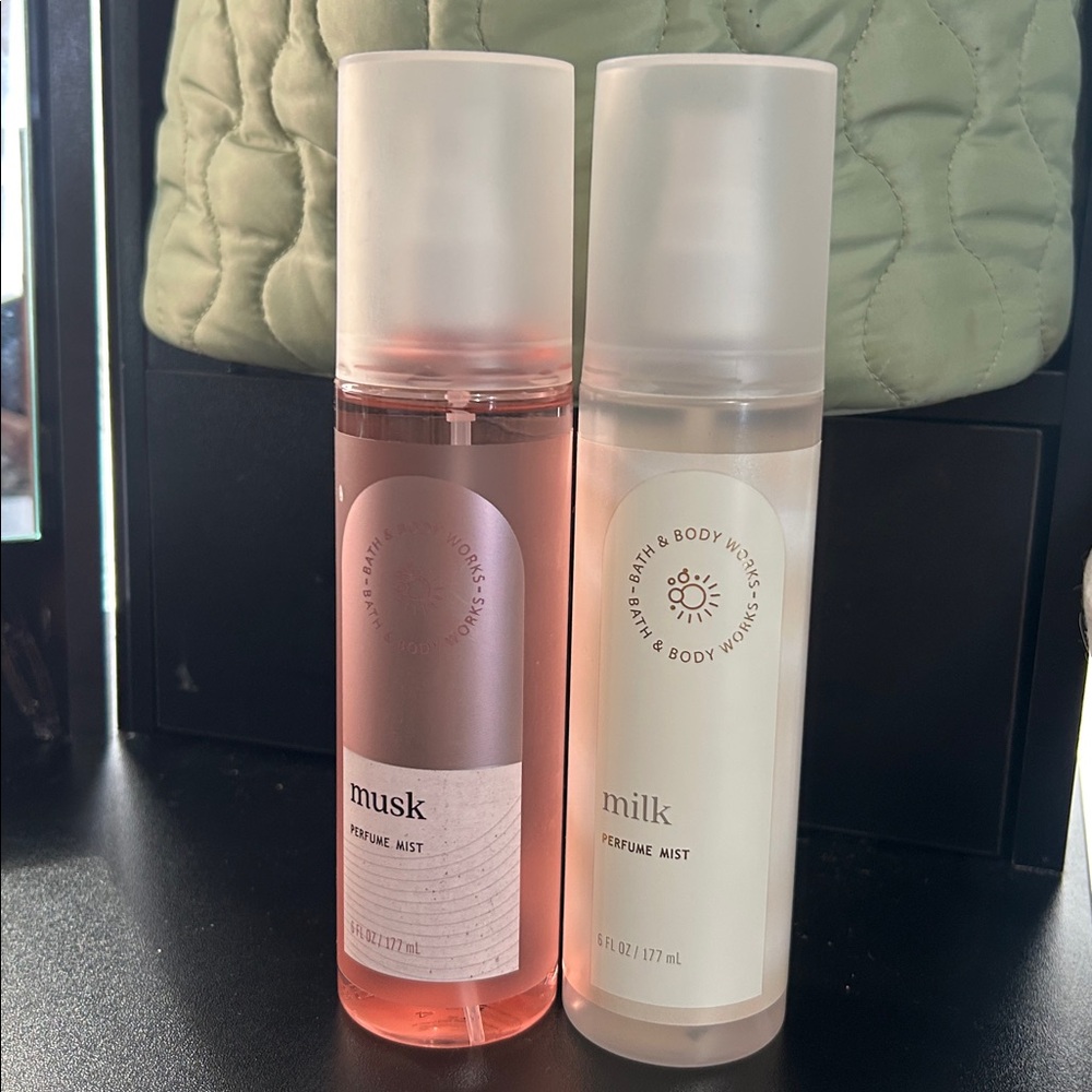Bath & Body Works Musk and Milk Perfume Mist Duo